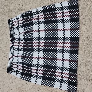 Plaid Skirt
